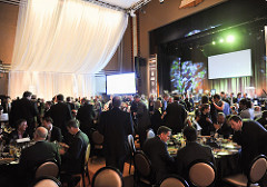 Over 400 guests were at the gala where Integra Gold announced the winner of the Gold Rush Challenge. 