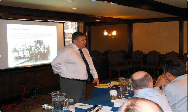 Bob Joseph presents a training in Prince George, B.C.