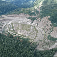Aerial view of Avant Mine