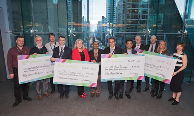 $990,000 was awarded to four BC research projects at the recent BCIC Ignite Awards. 