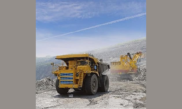 Photo of mining dump truck