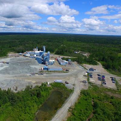 The Black Fox Mine, located in northern Ontario, Canada. 