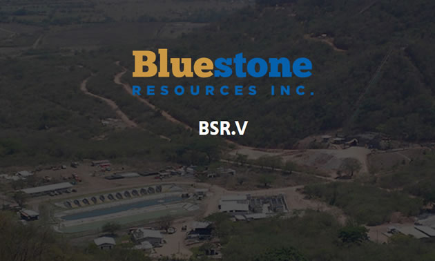Graphic of Bluestone Resources Inc. 