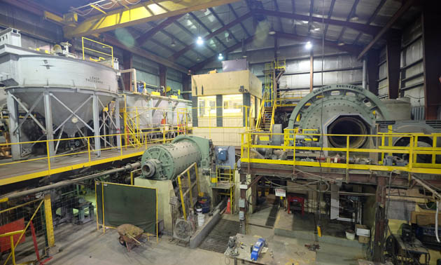 Braveheart Resources’ mill at the Bull River Mine is near Cranbrook, B.C.