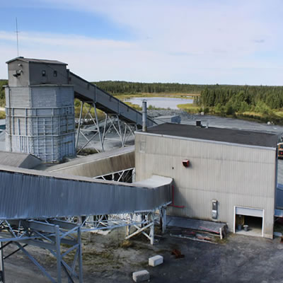 Monarques' Camflo Mill in Quebec. 