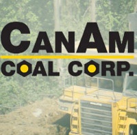 Logo for CanAm Coal Corp. 