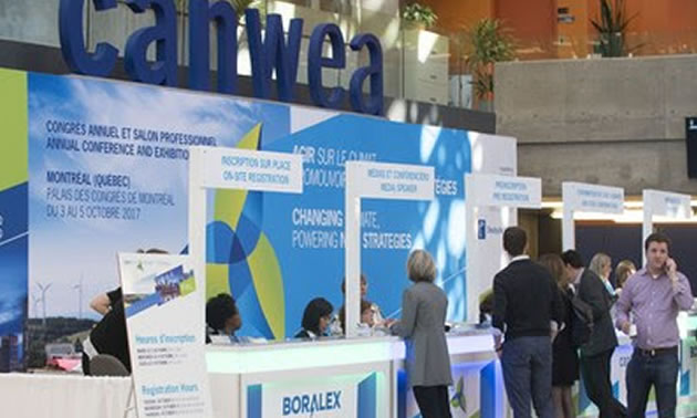 The CanWEA 2017 Conference and Exhibition was held from October 3-5 in Montreal, Quebec. 
