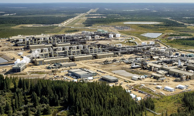 The Christina Lake oil sands operations. 