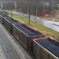 Photo coal train