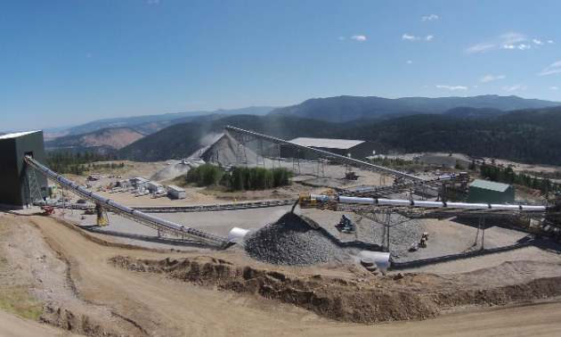 Copper Mountain Mining installed its secondary crusher in 2014, which increases efficiency by delivering smaller product to the mill.