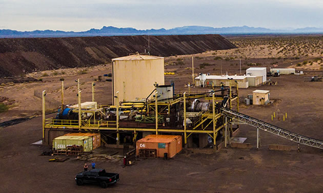 The high-grade Copperstone Gold Mine is located in western Arizona, in the United States.