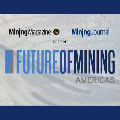 Logo for the Future of Mining America conference. 