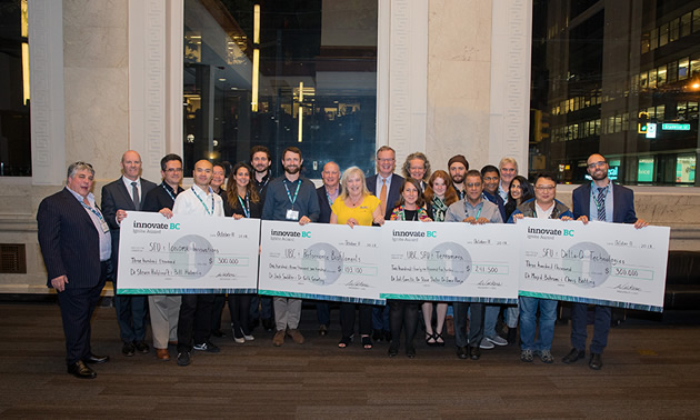$944,600 awarded to four BC-based research projects at last night’s Innovate BC Ignite Awards.