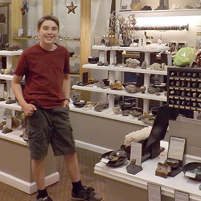 Judah Tyreman is the curator at the Sesula Mineral and Gem Museum in Radisson, Saskatchewan. 