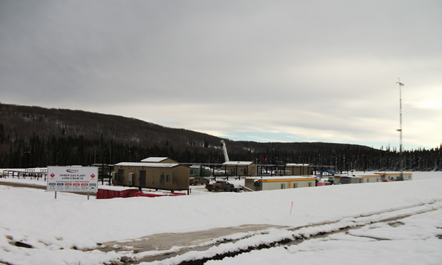 KANATA Energy Group's site north of Fort St. John is now in full construction. 