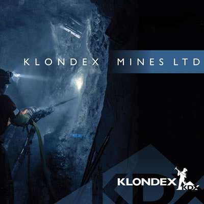 Klondex Mines logo