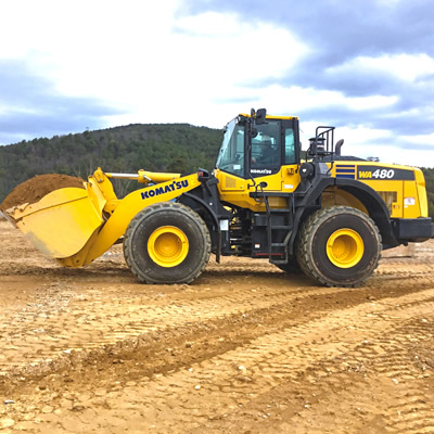 SMS Equipment now sells and supports the Komatsu Tier 4 Final WA480-8. 