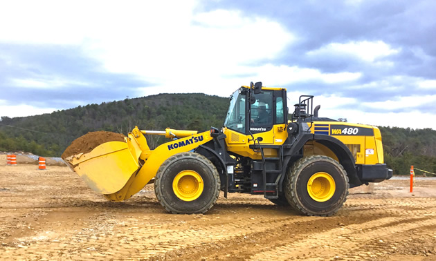 SMS Equipment now sells and supports the Komatsu Tier 4 Final WA480-8. 