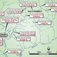 Map of Liwa Creek