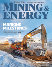 Canadian Mining & Energy Fall 2018 magazine cover