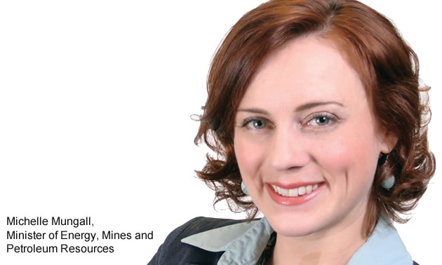 Michelle Mungall, Minister of Energy, Mines and Petroleum Resources. 