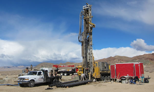Pure Energy's Clayton Valley lithium brine project in Nevada, USA. 