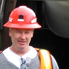 Scott Broughton, president, CEO and director of Roca Mines, at the company's MAX Molybdenum Mine Portal. 