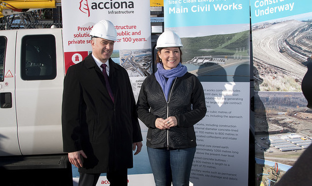 Premier Christy Clark and BC Hydro announced the preferred proponent for Site C’s main civil works contract, which will see 1,500 jobs created during peak construction. 