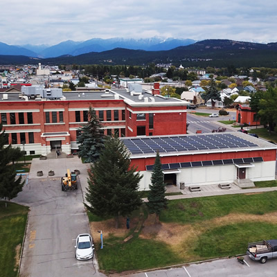 Ktunaxa Nation in Cranbrook, BC. engaged SkyFire Energy for their solar project. 
