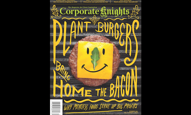 Cover of Summer issue of Corporate Knights. 