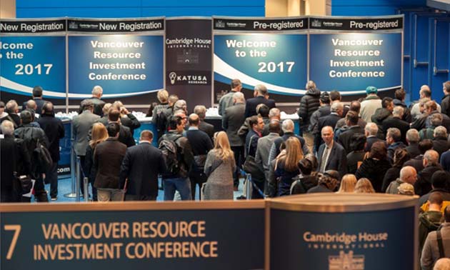 The 2018 Vancouver Resource Investment Conference takes place at the Vancouver Convention Centre West on January 21-22, 2018. 