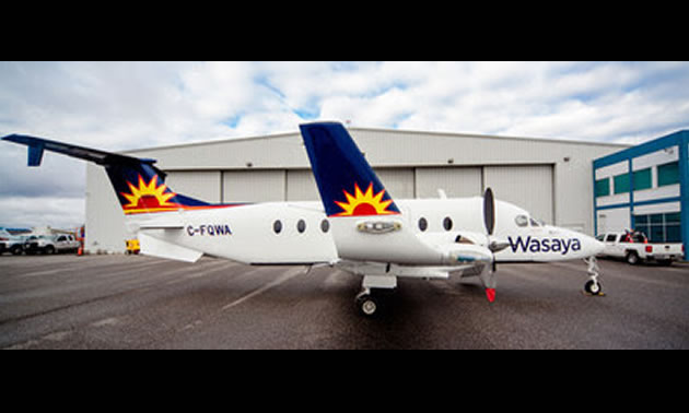 Picture of Wasaya Airlines plane. 