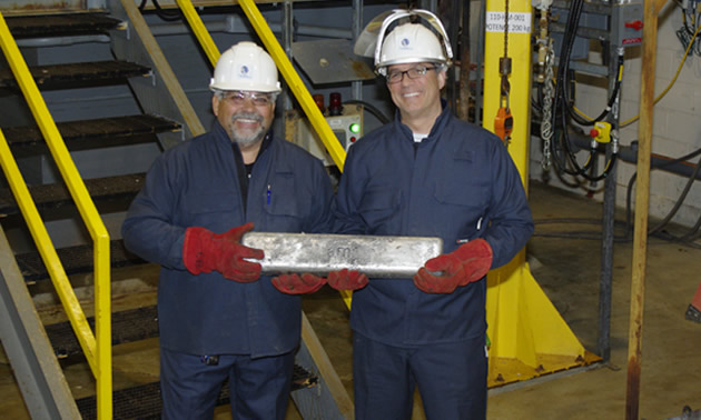 Alliance Magnesium is proud to announce the production of its first metal magnesium ingots at its Danville demonstration plant in Quebec. 