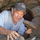 Photo of Bob Thompson mining