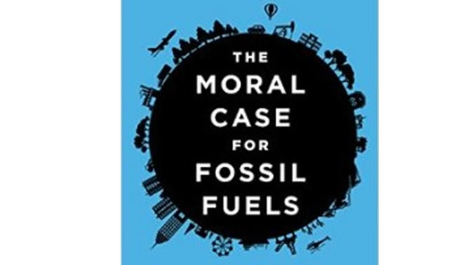 Picture of book cover, The Moral Case for Fossil Fuels.