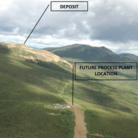 Site of the proposed Casino Copper Mine in Yukon