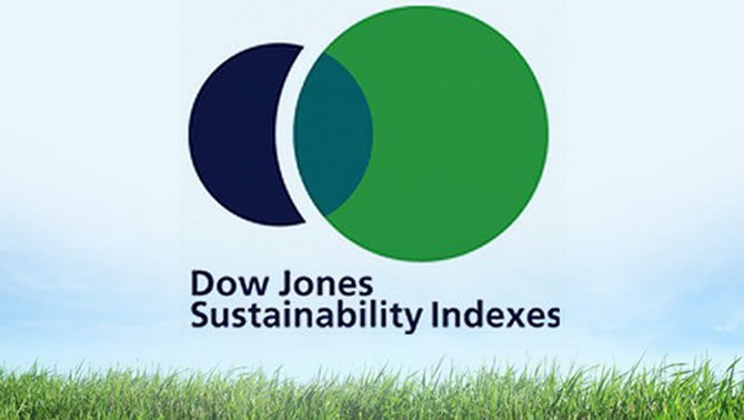 Graphic of Dow Jones Sustainability Index