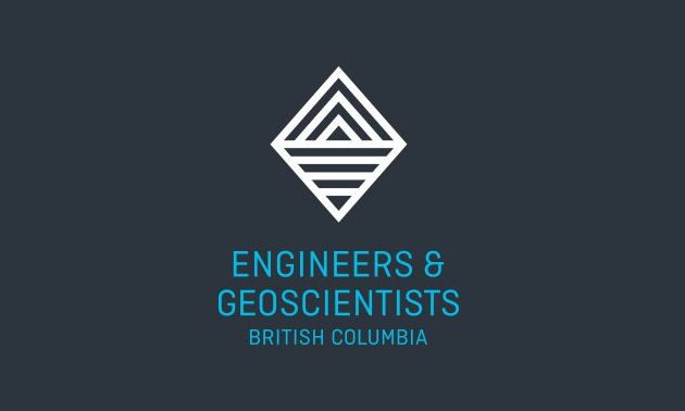 Logo for Engineers and Geoscientists British Columbia. 