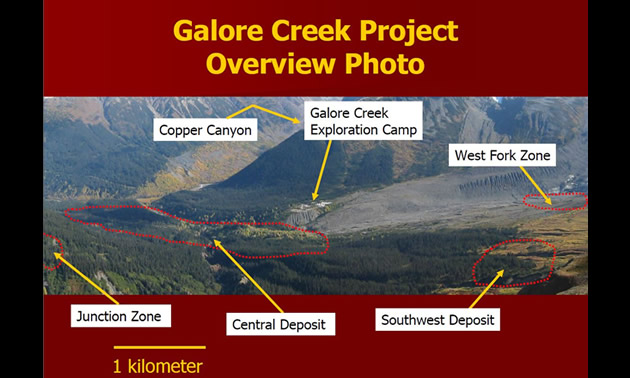 Overview of Galore Creek project. 