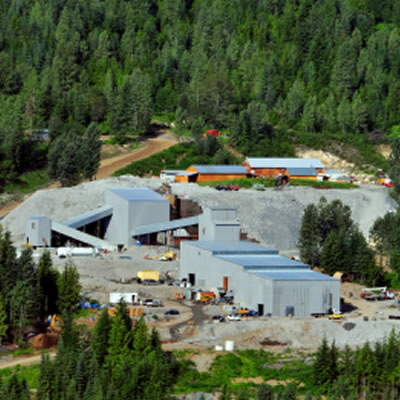 Picture of Max Mine and Mill in the B.C. Kootenays. 