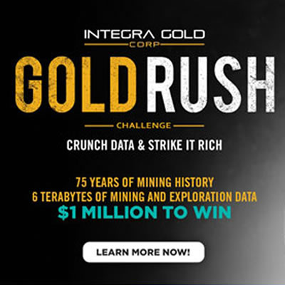 Picture of Gold Rush Challenge ad by Integra. 