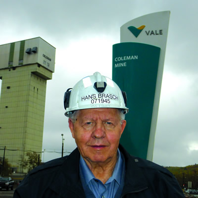 Hans Brasch worked in the mining industry for 40 years, and never missed a single day of work.