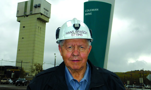 Hans Brasch worked in the mining industry for 40 years, and never missed a single day of work.