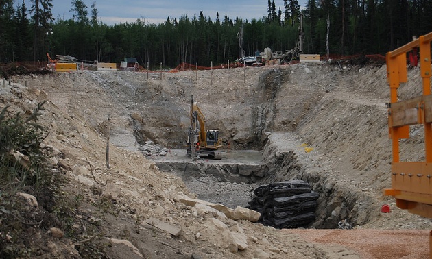 The Reed Copper mine site in the Flin Flon Snow Lake greenstone belt in Manitoba.