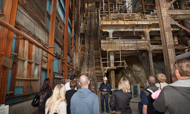 The Britannia Mine Museum lets you explore this former copper mine along BC’s Pacific coast.