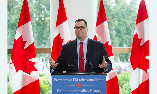 Photo James Moore, Former Heritage Minister