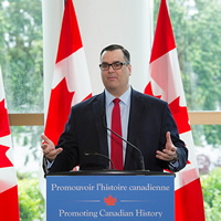 Photo James Moore, Former Heritage Minister