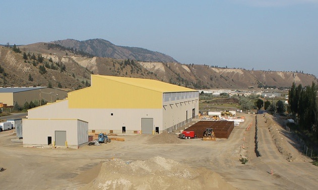 Moly-Cop Canada’s expansion in Kamloops.