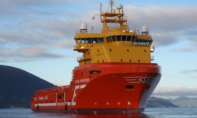 The Viking Princess is a state-of-the-art offshore supply vessel designed to safely service offshore installations in the extremely harsh waters of the North Sea. 
