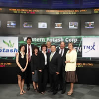 Photo of Western Potash executives